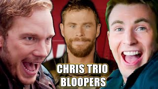 Chris Evans Chris Hemsworth Chris Pratt Funniest Marvel Bloopers