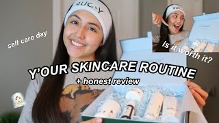 Y’OUR PERSONALIZED SKINCARE REVIEW | self care day ♡