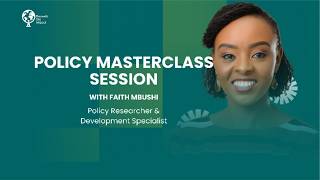 Webinar 3: The Policy Masterclass