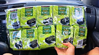 Kirkland Signature Organic Roasted Seaweed Snack - Organic review Ep.20