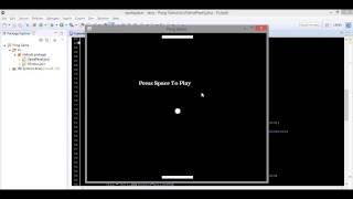 Java Speed Coding Game 2 : Pong