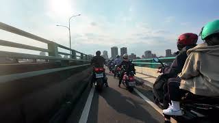 [4K60P]20240403 騎車的地震當下(台灣台北中興橋往台北路線)