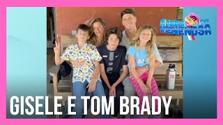 Gisele Bündchen critica Tom Brady por "resistência" às regras de educação com os filhos
