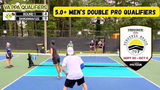 Part 2 - 5.0 Men's Pro Doubles Qualifier: Battling for the Main Draw at Virginia Beach!