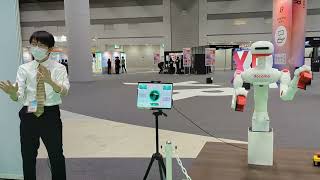 「docomo Open House'22」 拡張人間基盤 遠隔でロボットを操作するデモンストレーション