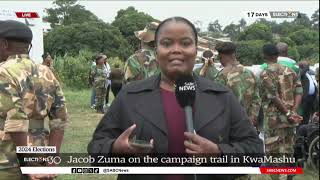 2024 Elections | MK Party's Zuma on the campaign trail in KwaMashu