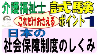 介福試験ポイント1【日本の社会保障制度のしくみ】