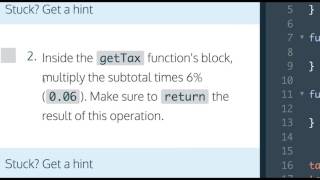 Learn Javascript, 2017, return II, Codecademy (Return Statements)