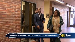 Evansville City Council member appears in court after arrest, attorney provides statement to 44News