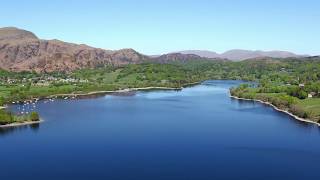 Coniston Water LAKE DISTRICT Drone Footage in 4K (check your settings for 4K)