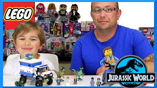 LEGO Jurassic World - Raptor Rampage and Pteranodon Capture Set Review