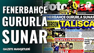 Fenerbahçe'nin Anderson Talisca Transferi Manşetleri / A Spor / Sabah Sporu / 28.01.2025