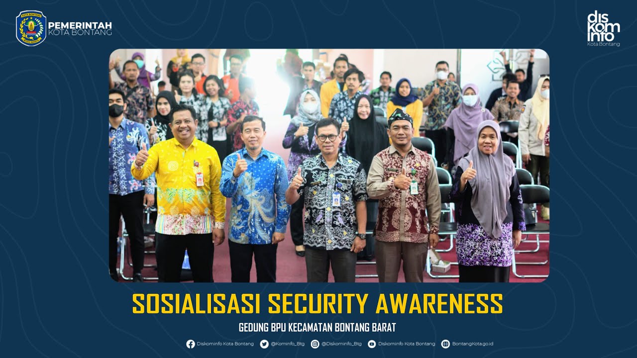 Sosialisasi Security Awareness Youtube
