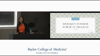 What is it like to be a DeBakey Summer Surgery Student?