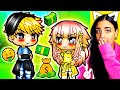 💲 Mr. Billionaire & Ms. Millionaire 💲 Gacha Life Mini Movie Love Story Reaction