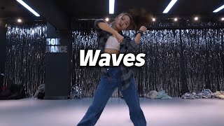 音音编舞《Waves》 ，又是被帅到的一天丨口袋舞蹈