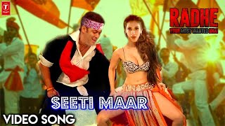 Radhe Song: Maar Seeti ft. Salman Khan, Disha Patani | Devi Shri Prasad | Mika Singh