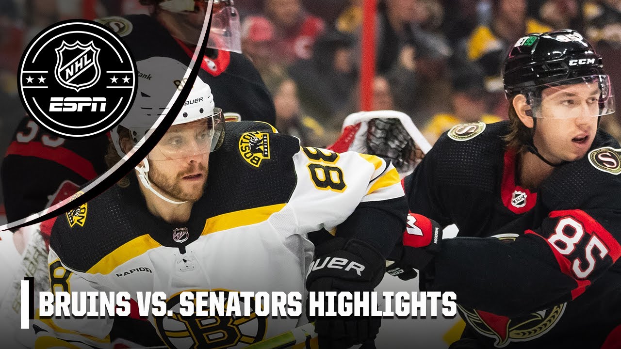 Boston Bruins Vs. Ottawa Senators | Full Game Highlights - YouTube