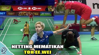 Buat Lawan Jatuh Sampai Kesal..!!! Ini Skills Netting Mematikan Toh Ee Wei..!!!!