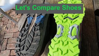 Let's compare my new Saucony Excursions to my current Excursion TR 13