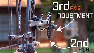 How to adjust a sight's 3rd & 2nd axis WITH NO TOOLS