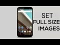 How to Set full screen wallpaper without crop on android How to Set full screen wallpaper without crop on android