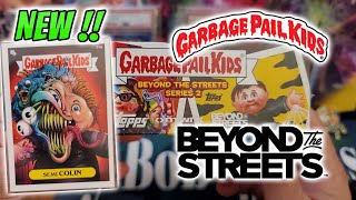 2021 Garbage Pail Kids Beyond The Streets Series 2 Box Rip! Pardee, Roy Bot, Bomb Bros, \u0026 MORE! 🔥