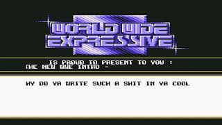 World Wide Expressive (WWE) New Intro ! Commodore 64 (C64)