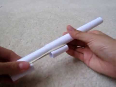 How to make paper gun