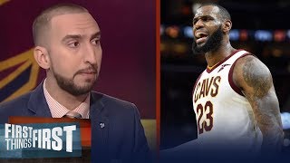 LeBron James or Michael Jordan: Nick and Cris discuss who is the real GOAT | FIRST THINGS FIRST