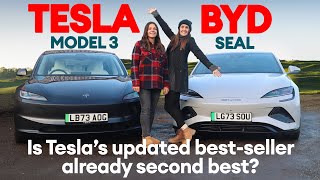 Tesla Model 3 vs BYD Seal TESTED - Is Tesla’s newcomer already second best? | Electrifying