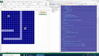 A* Pathfinding Algorithm in MS Excel VBA