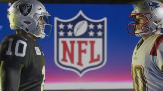 Madden NFL 24 - New England Patriots Vs Las Vegas Raiders Simulation Week 6 All-Madden PS5 Gameplay