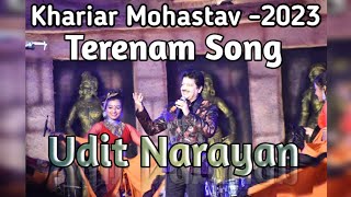 Tere Nam Live Song Udit Narayan At Khariar Mohatsav 2023 @RealUditNarayan