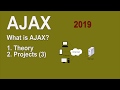 #JSON and #AJAX #tutorial 2019 || With #theory and 3 projects