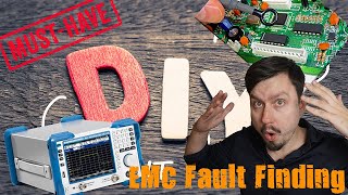 EMC Fault Finding DIY Kit (Spectrum Analyser, LNA, near field probes)