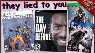 games that severely lied to players...