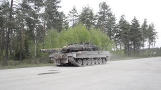 德軍豹2A6裝填彈藥&越野測試#German leopard 2A6 loaded ammunition and off-road test