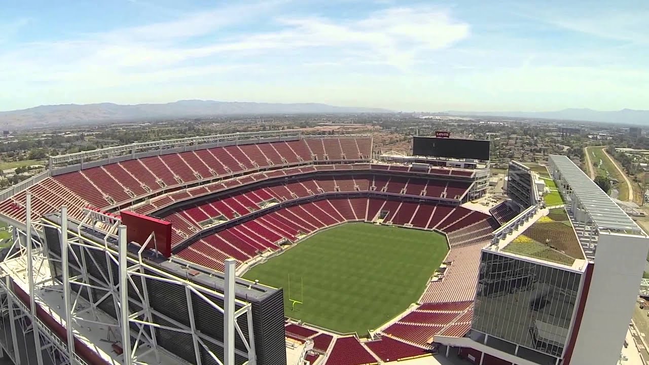 Levi's Stadium Aerial View - YouTube