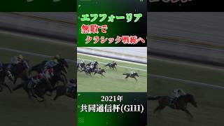 エフフォーリア【2021年共同通信杯(GIII)】#競馬 #shorts #共同通信杯 #エフフォーリア