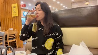 [먹방VLOG]#2 술먹방(feat.감자탕\u0026등뼈찜)