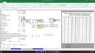 Tính toán gia cường CỘT BTCT bằng tăng tiết diện (Đổ bù tiết diện cột bê tông cốt thép)