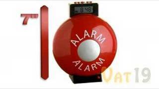 Fire Bell Alarm Clock