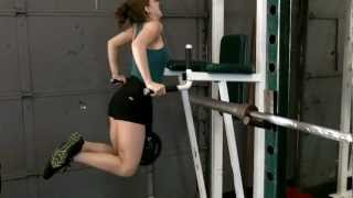 Elisha S - Weighted Dips Superset DB 1 Arm Snatch