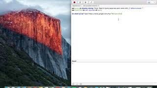 AppleScript: How To Search (Script)