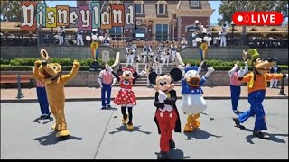 DISNEY Disneyland Relaxing Fun Day Rides Shows #livestream