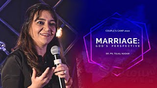 Marriage : God's Perspective | Sr. Ps. Tejal Nadar | Couples Camp 2020 | Day 1