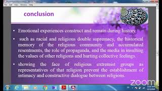 The Construction of Historical Feelings and Interaction Between Religions