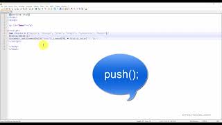 24. JavaScript Arrays - Pop - Push - Shift - Unshift