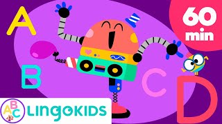 ABCD in the Morning Brush Your Teeth 🔤 1 HOUR 🎵 | Lingokids ABC